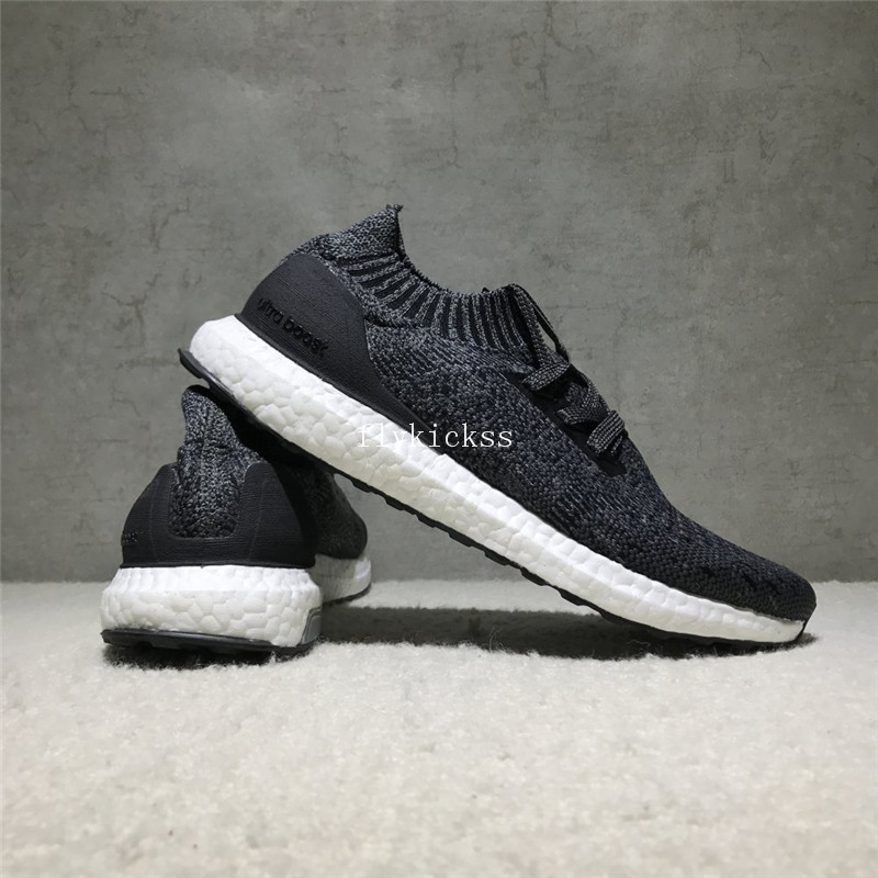 Adidas Ultra Boost Uncaged UB Sock Black Grey White